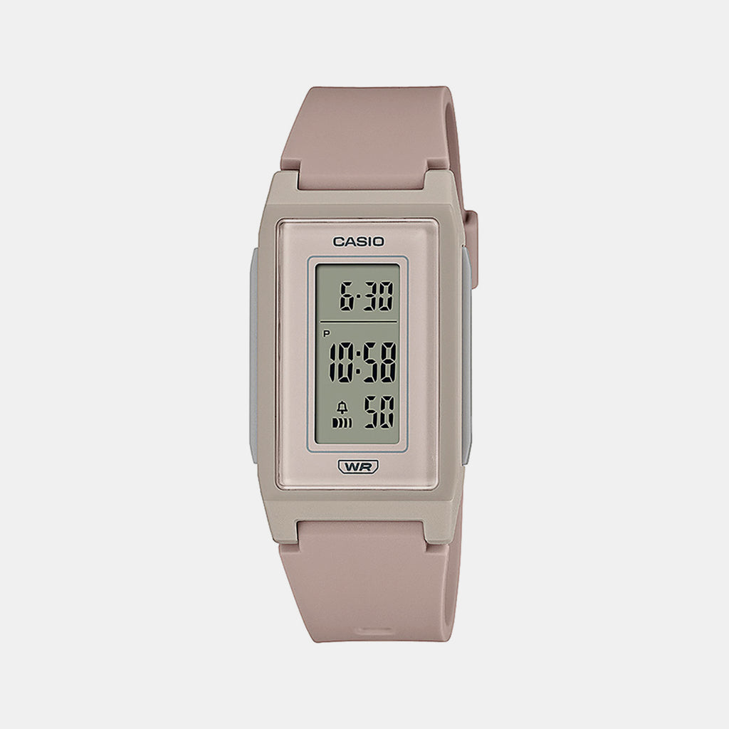 Casio Rectangular Off White Digital watch