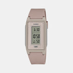 Casio Rectangular Off White Digital watch
