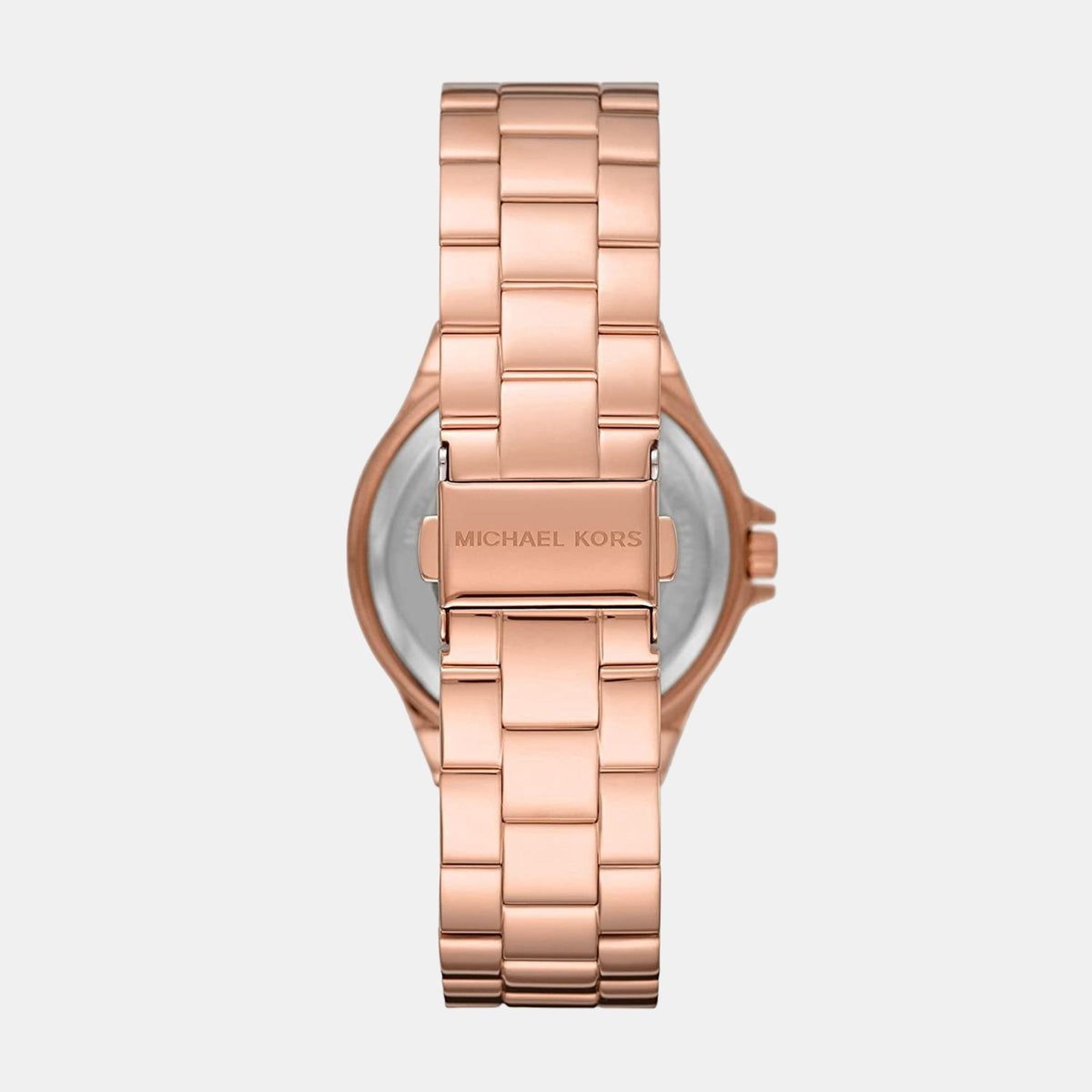 Lennox Women Quartz Rose Gold Dial Analog Stainless Steel Watch MK7230
