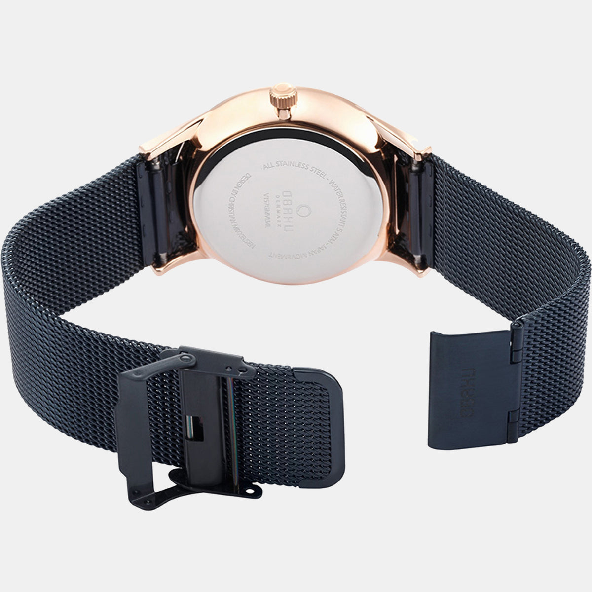 Obaku Men Round Blue watch