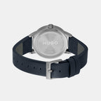 Boss Men Round Blue watch