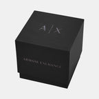 Minimalist Men Quartz Black Dial Analog Leather Watch AR11573