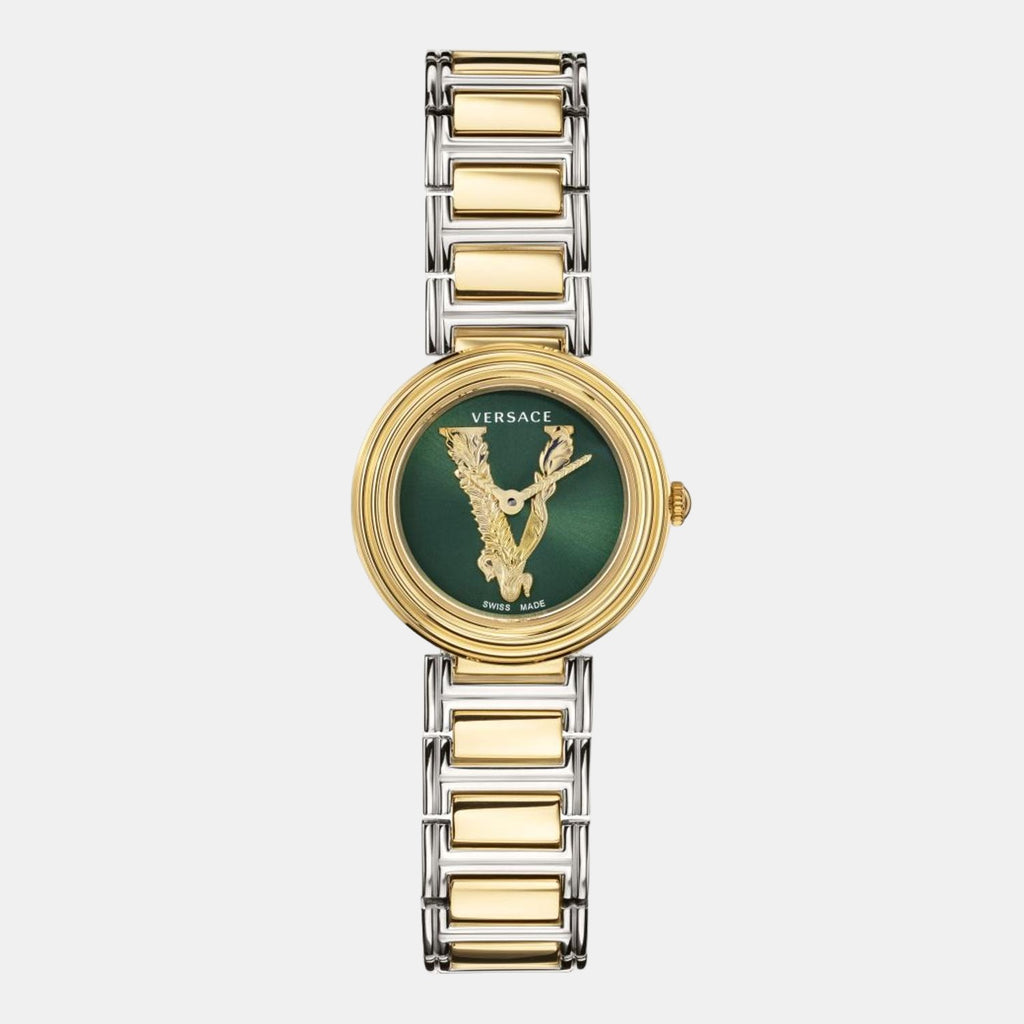 Versace Stainless Steel Round watch