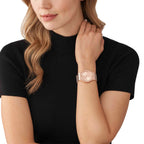 Michael Kors Women Round Rose Gold watch