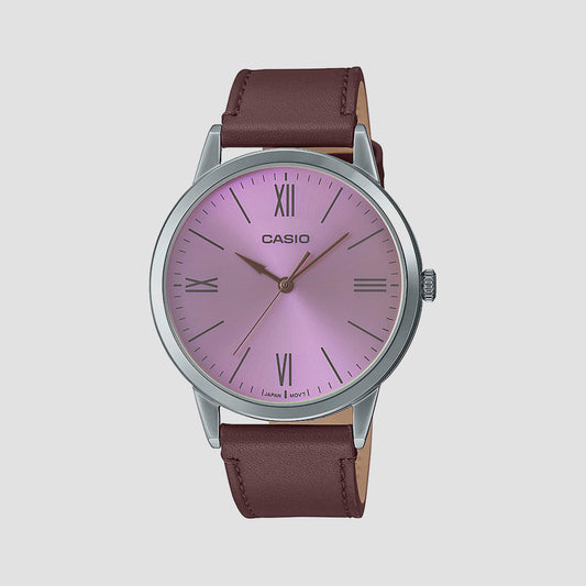 Enticer Pink Male Analog Leather Watch A2012