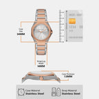 Armani Exchange Round Quartz Analog Women watch