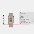 Casio Rectangular Quartz Digital Women watch