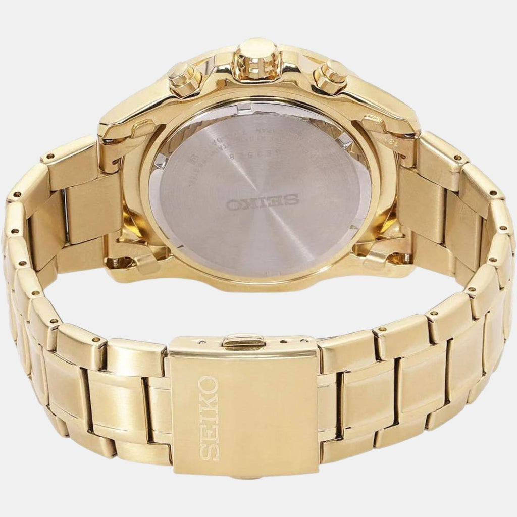 Seiko Men Round White watch