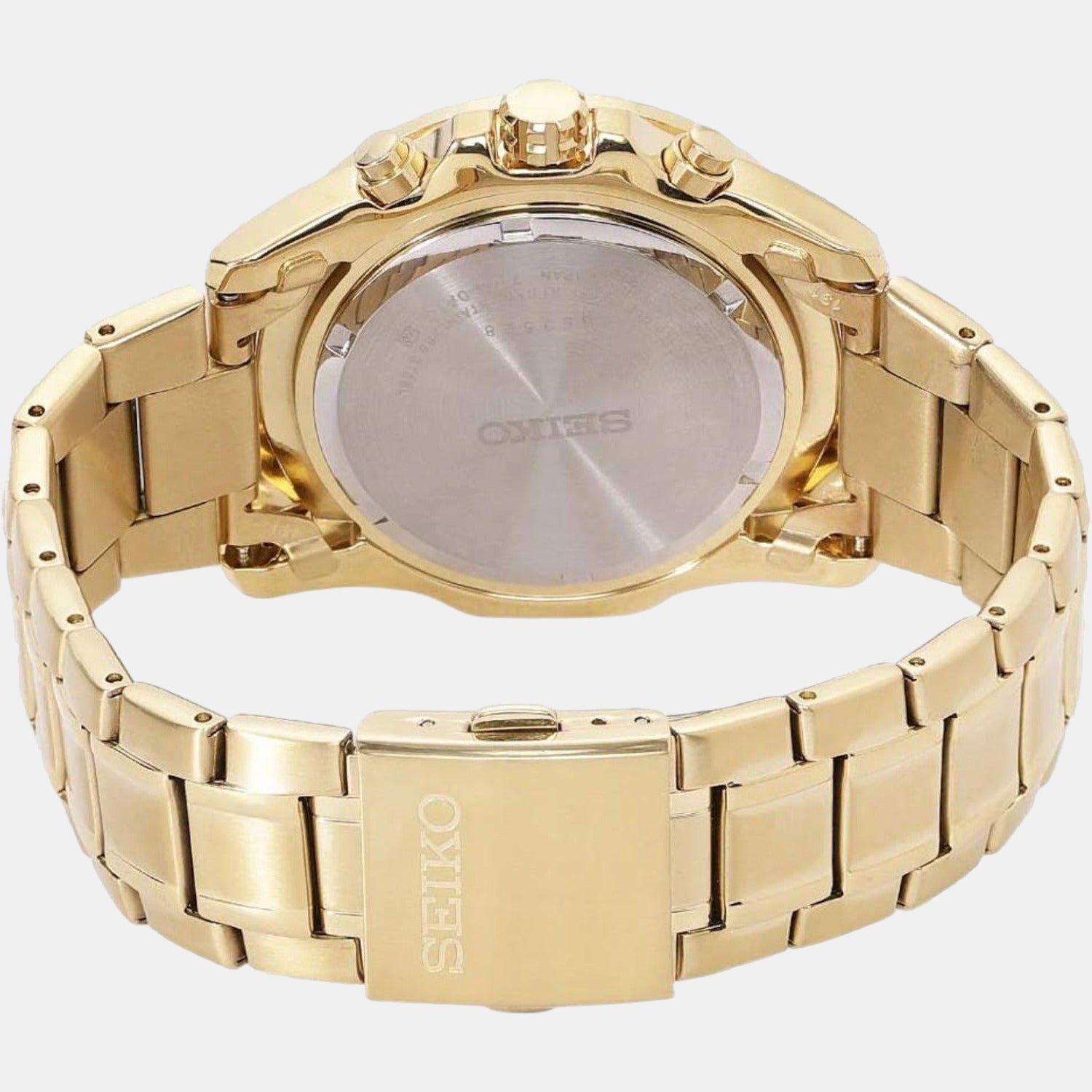 Seiko Men Round White watch