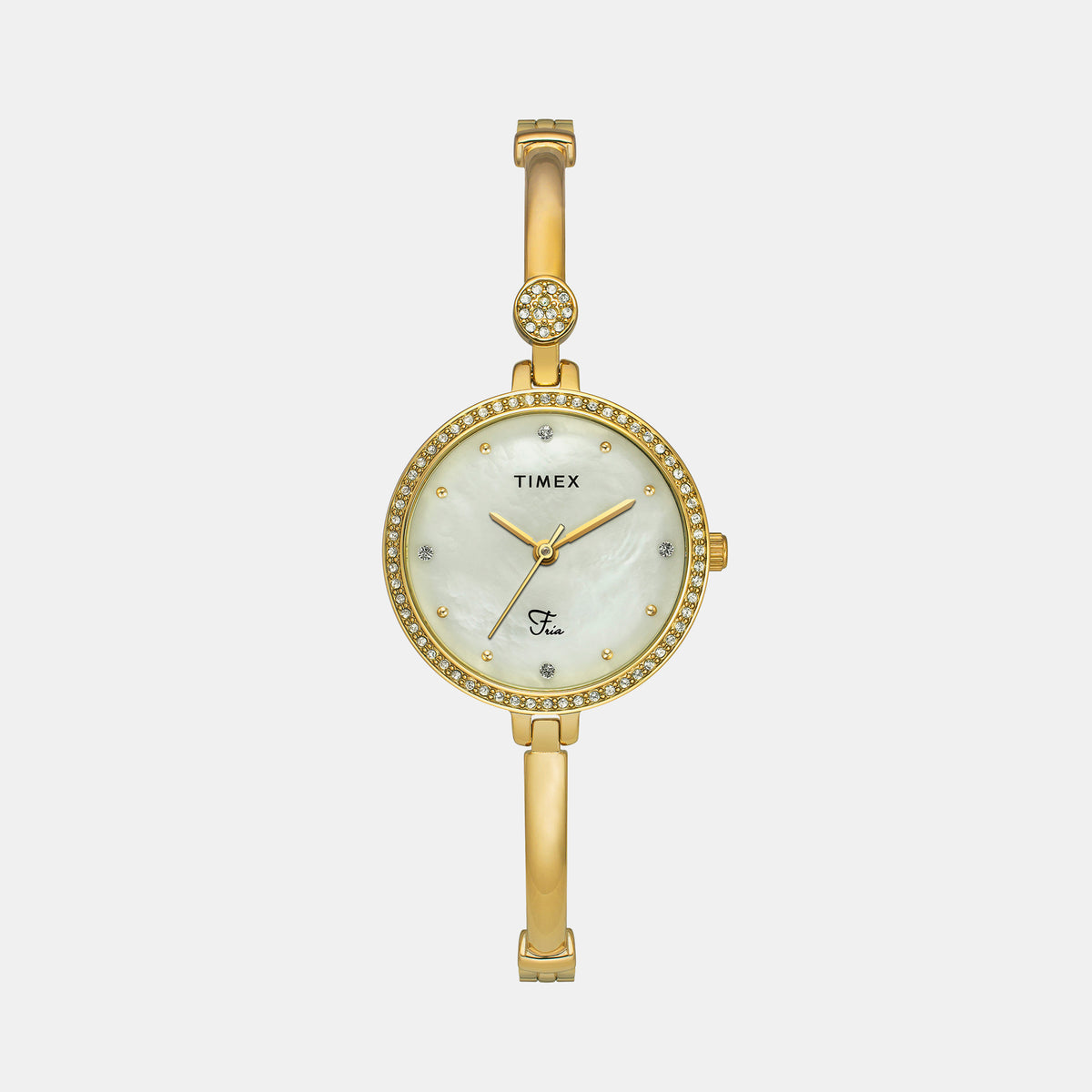 Timex Round Mother Of Pearl Analog watch