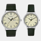 Timex Round Beige Analog watch
