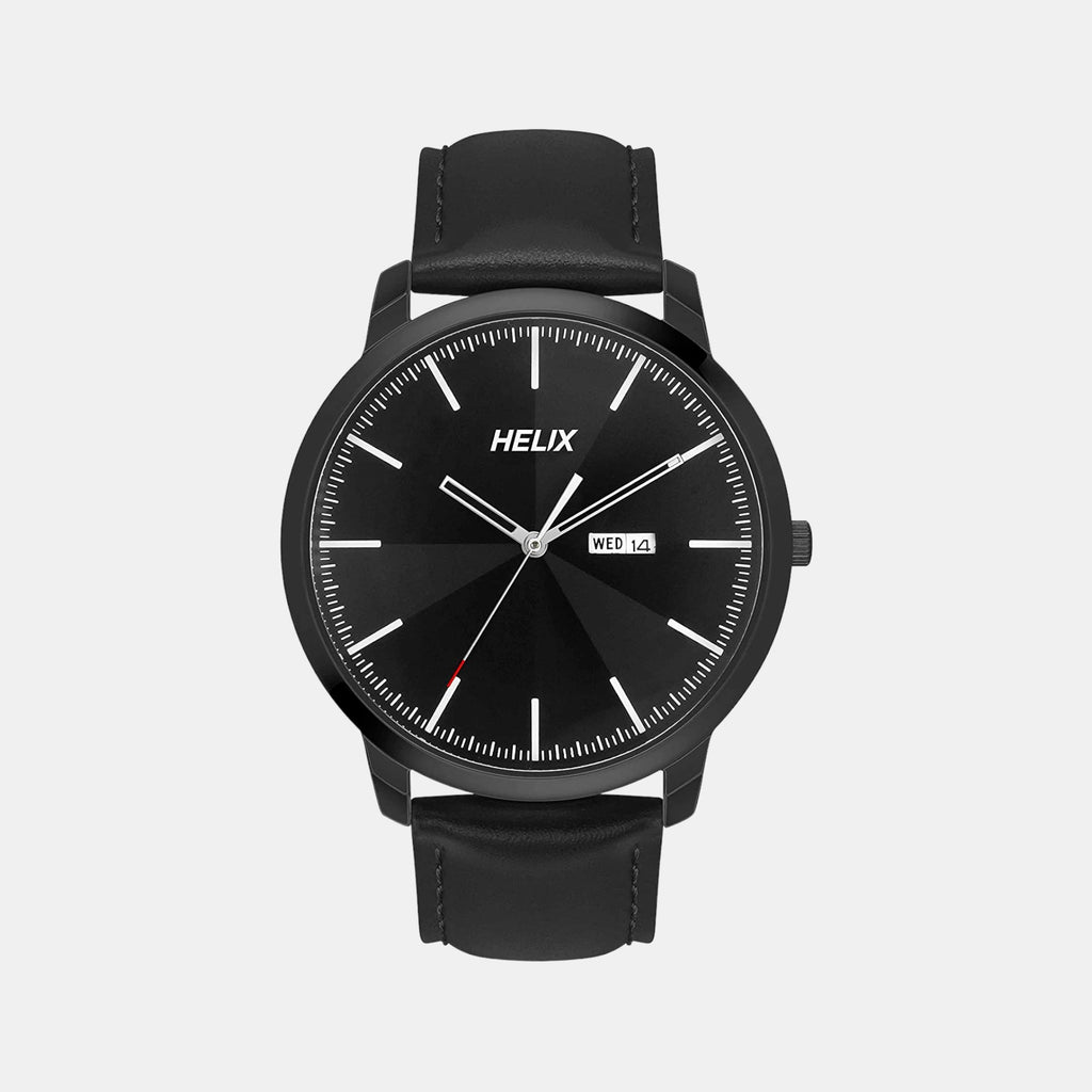 Male Analog Leather Watch TW039HG15