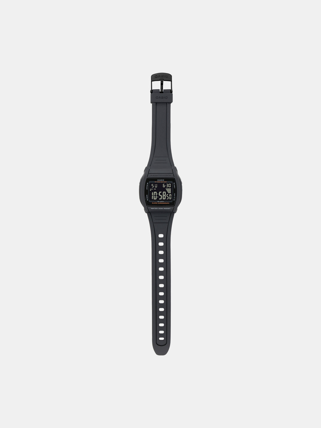 Youth Unisex Quartz Black Dial Digital Resin Watch I126