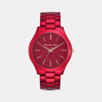 Michael Kors Round Red Analog watch