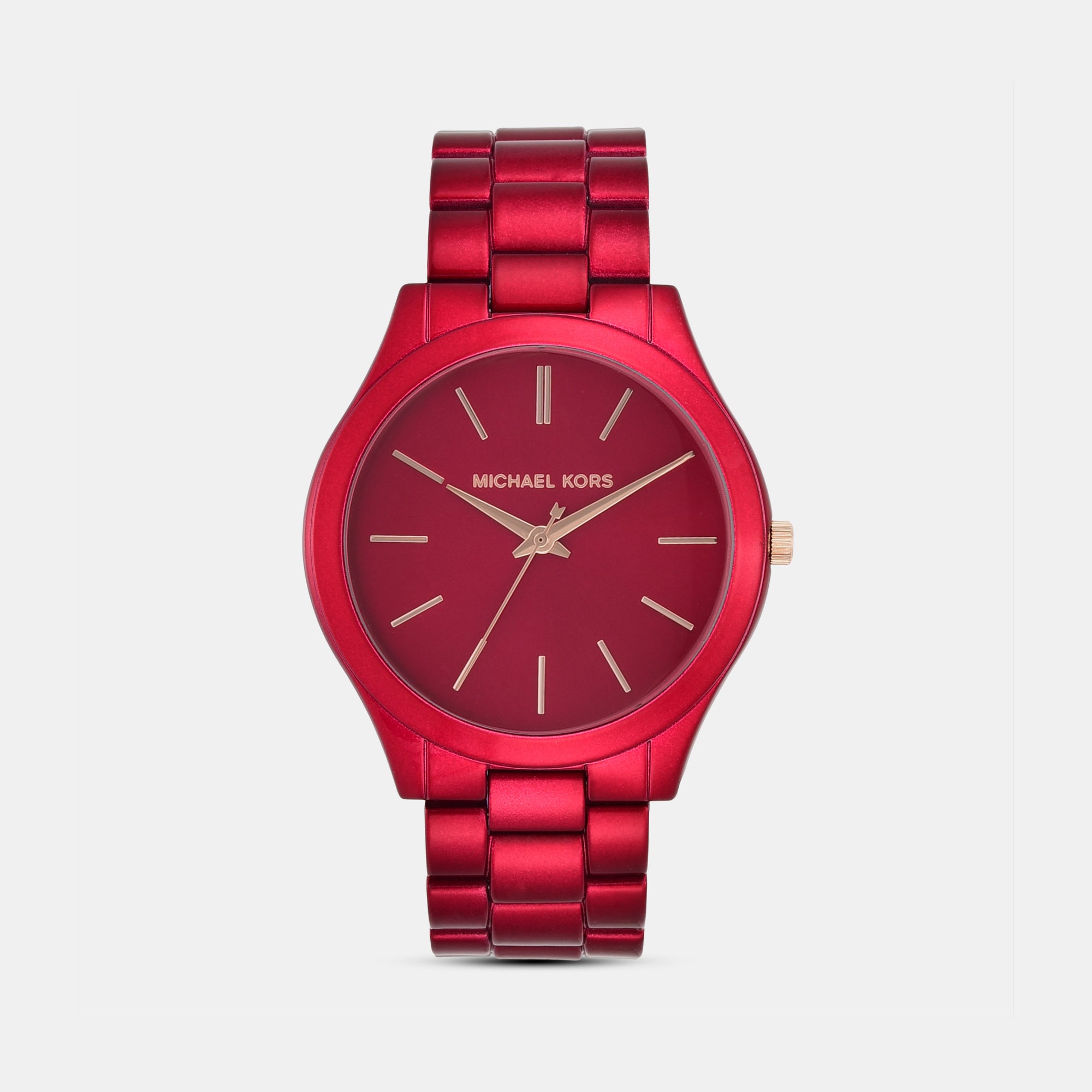 Michael Kors Round Red Analog watch