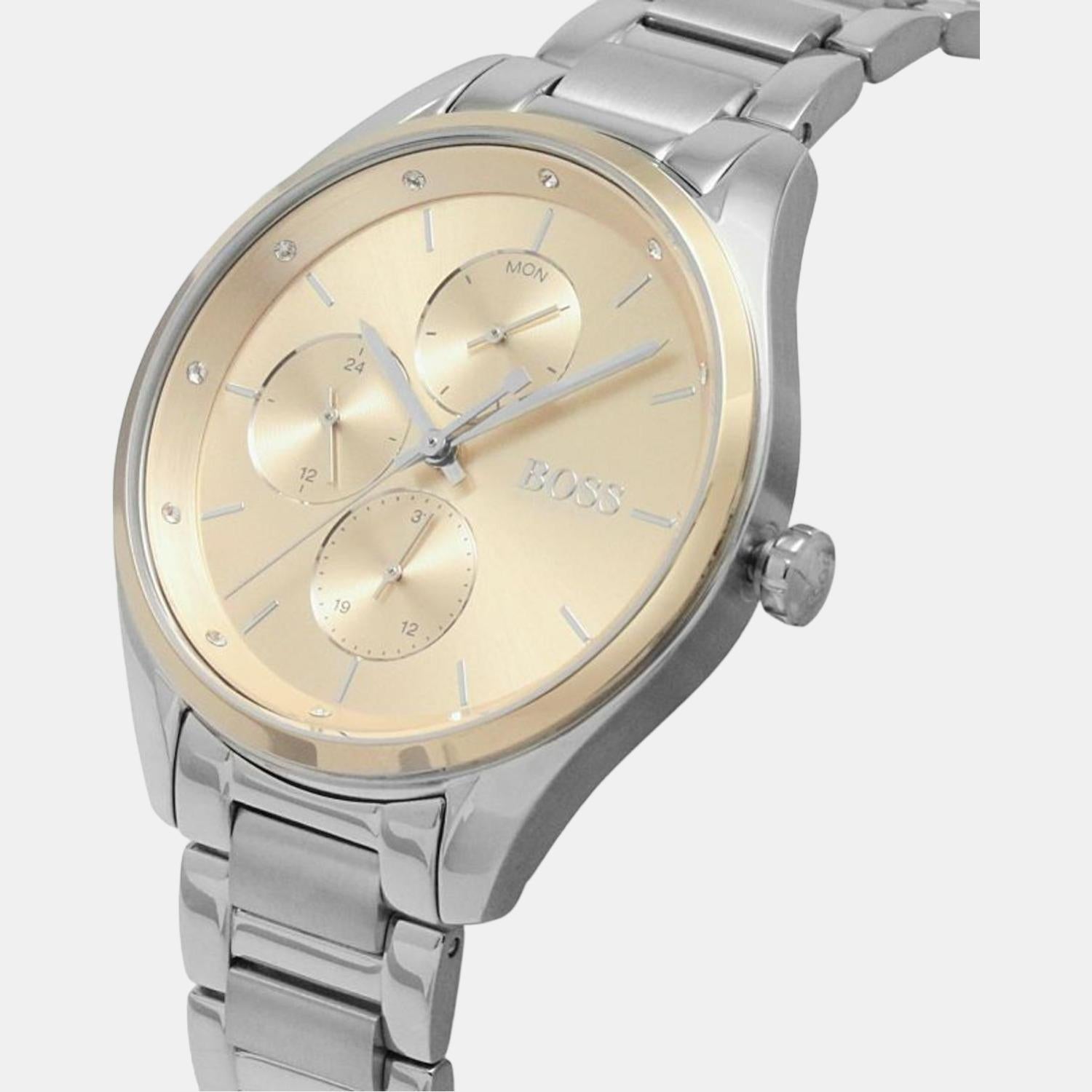 Boss Stainless Steel Rose Gold watch