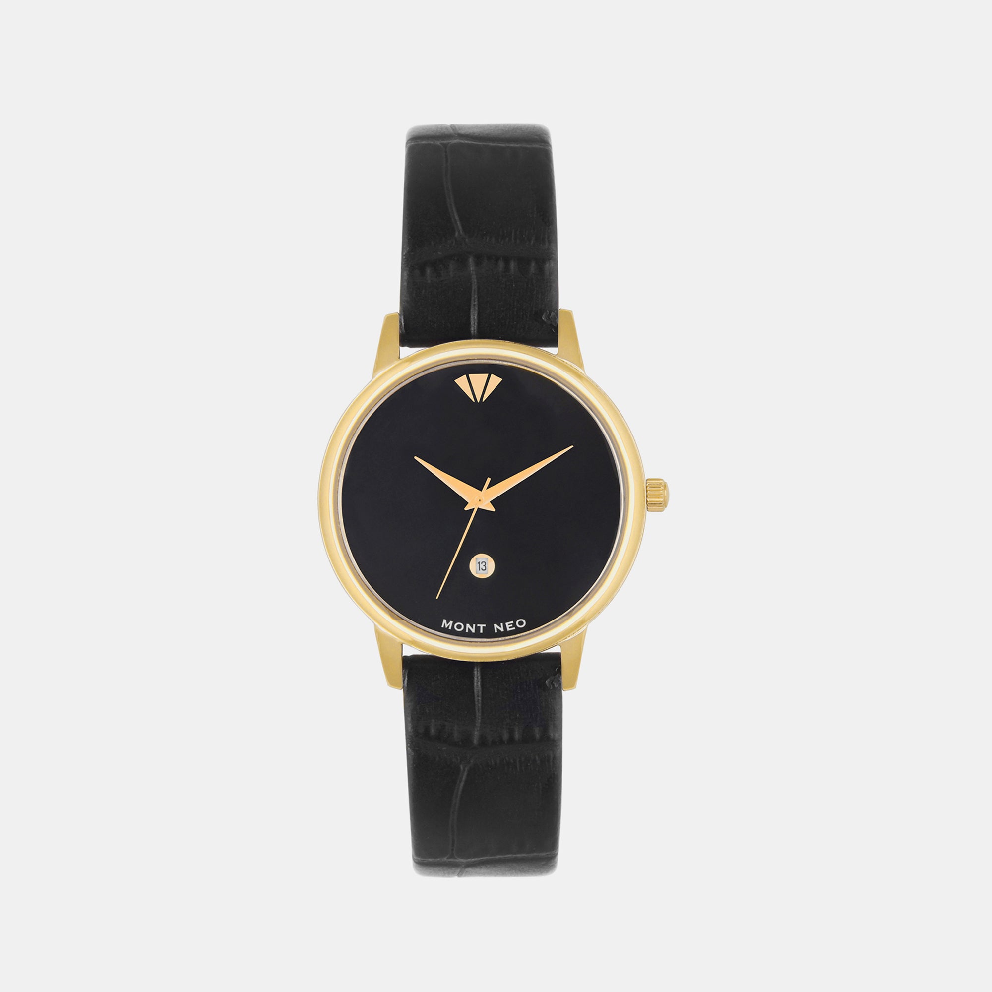 Mont Neo Round Black Analog watch