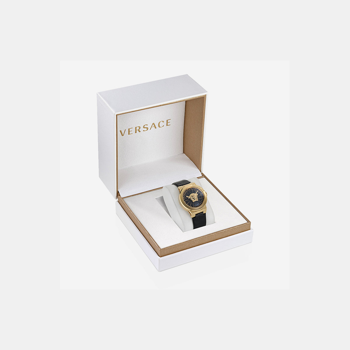 Versace Stainless Steel Round watch