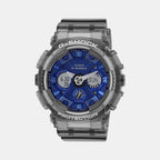 Casio Round Blue Analog-Digital watch