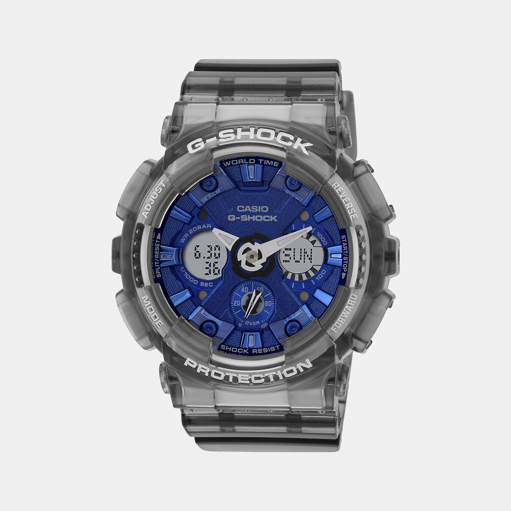 Casio Round Blue Analog-Digital watch