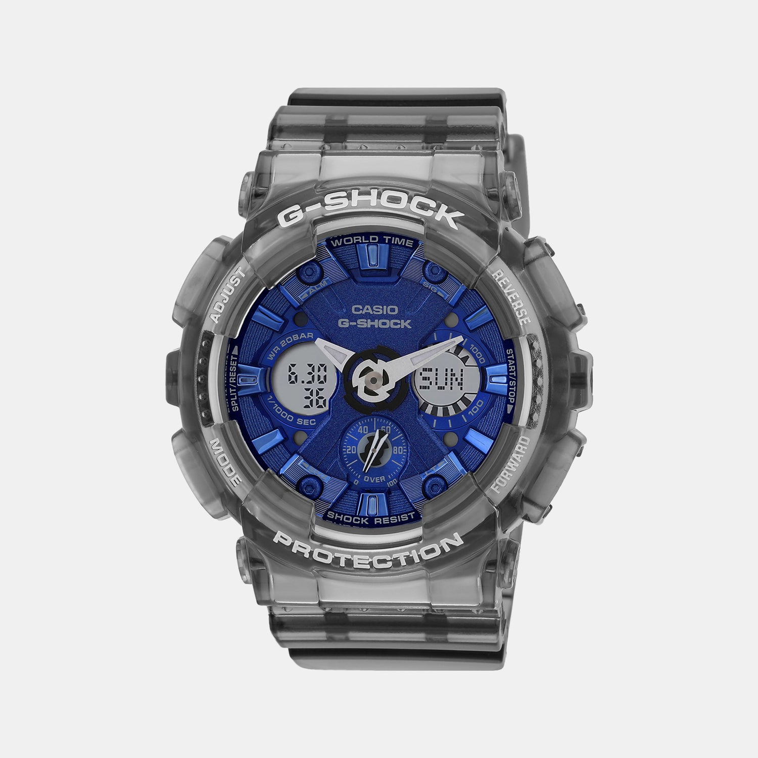 G-Shock Blue Female Analog-Digital Resin Watch G1379