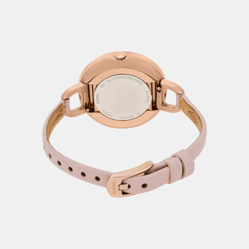 Fossil Women Round Silver watch