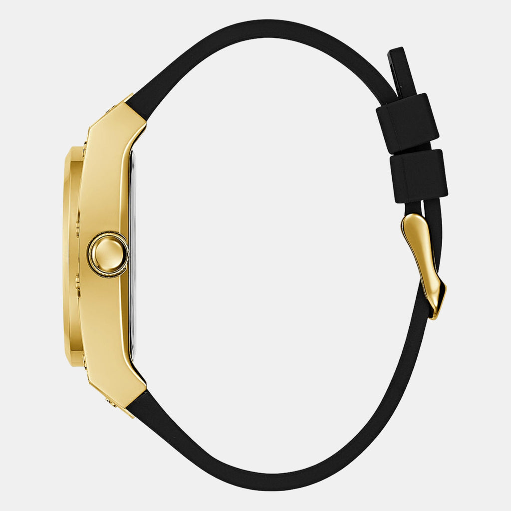 Men Quartz Two Tone Dial Chronograph Silicone Watch GW0569G2