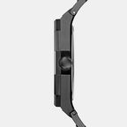 Asset Men Quartz Black Dial Analog Stainless Steel Watch GW0575G3