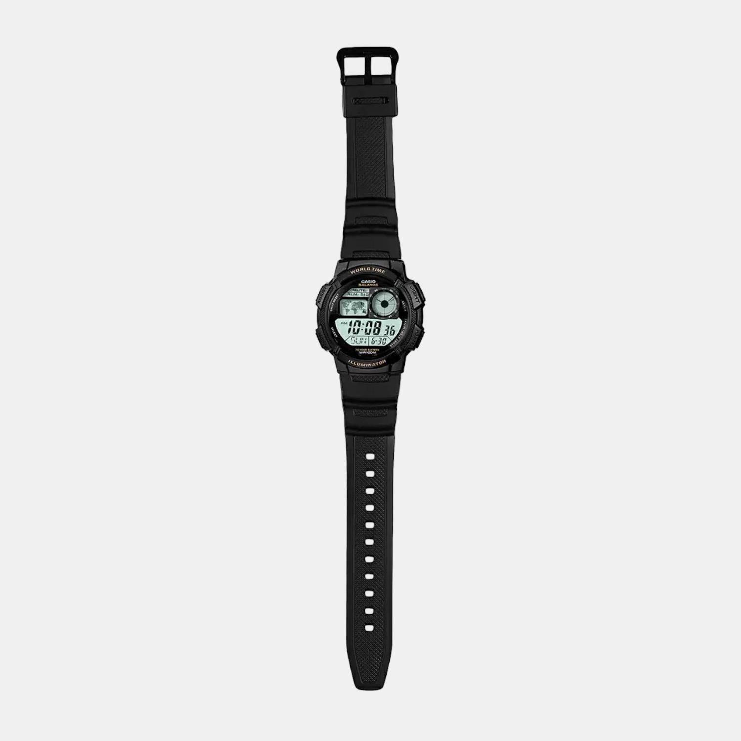 Casio Resin Black watch