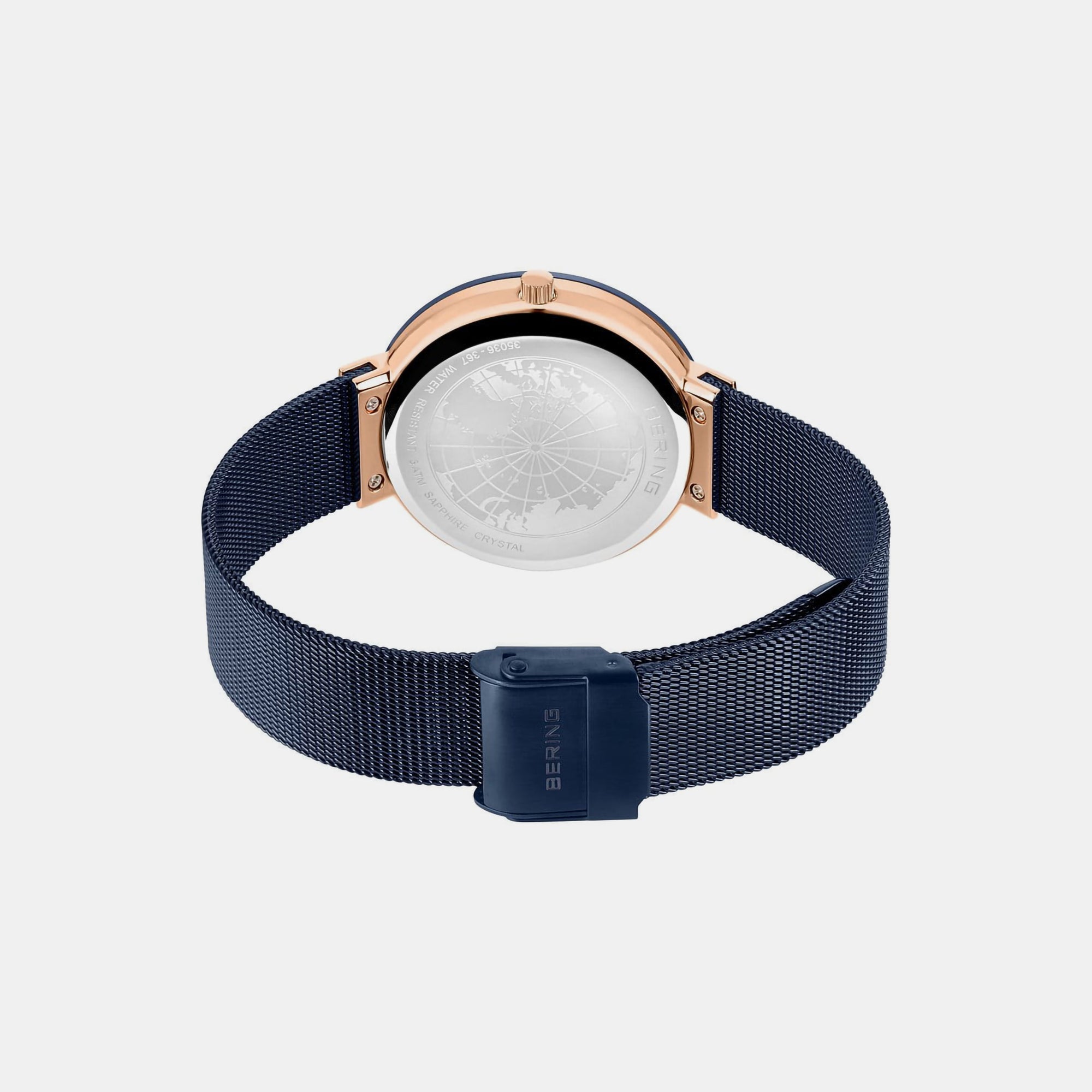 Bering 36 mm Round Quartz watch