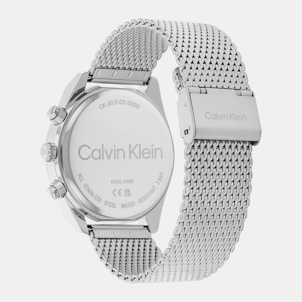 Calvin Klein Men Round Blue watch