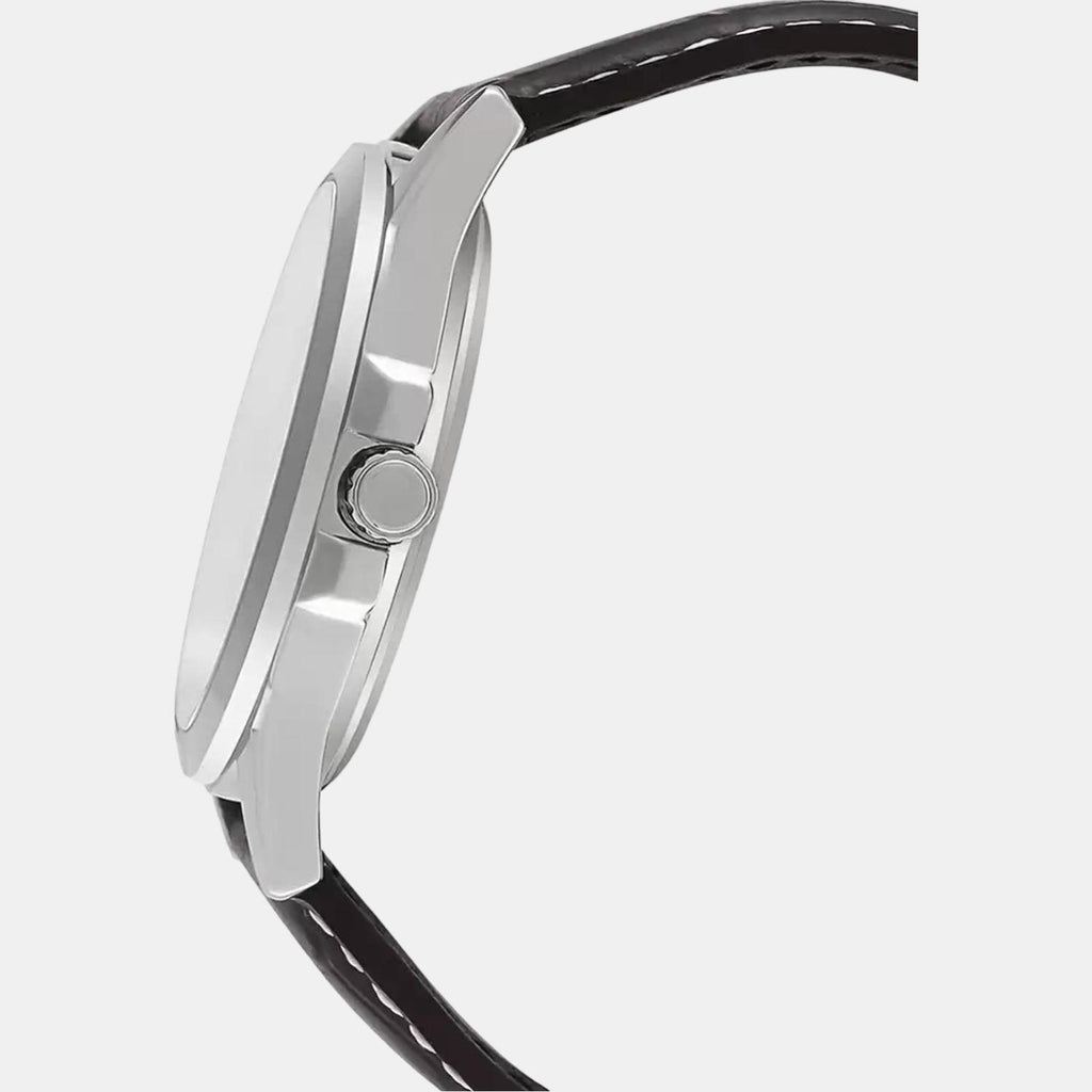 Casio Men Round White watch