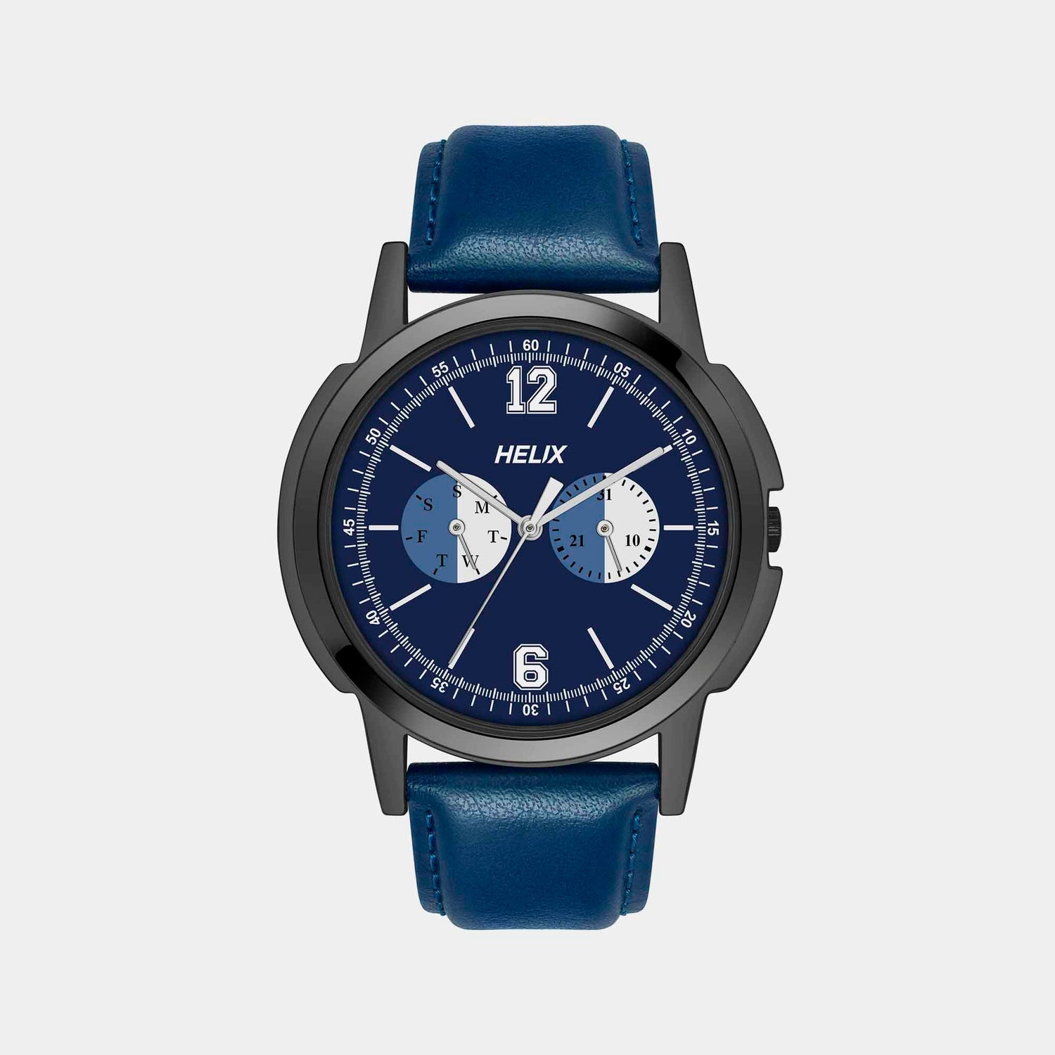 Male Blue Analog Stainless Steel Watch TW050HG03