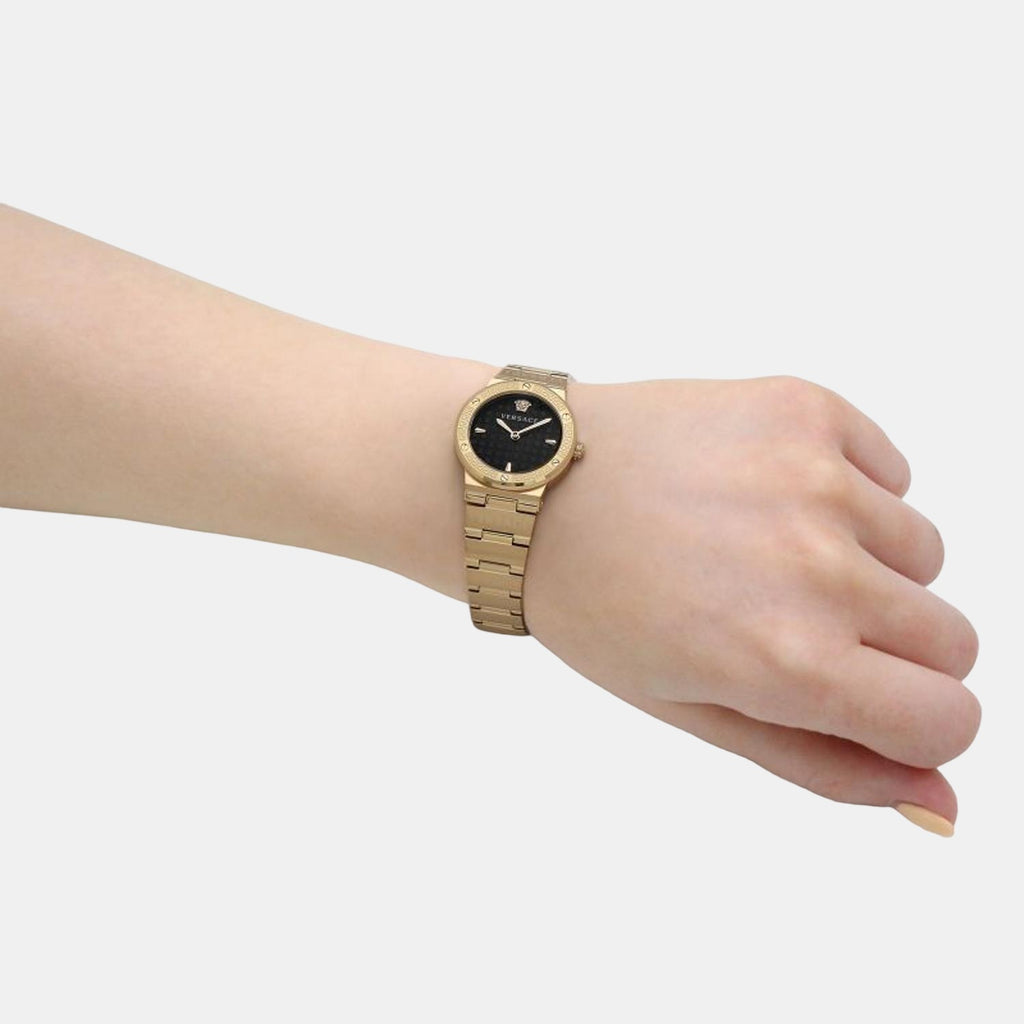 Versace Stainless Steel Round watch