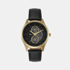 Armani Exchange Round Black Analog watch