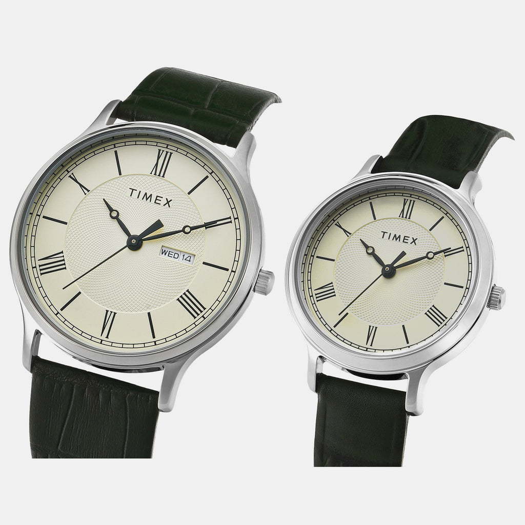 Timex Brass Round watch