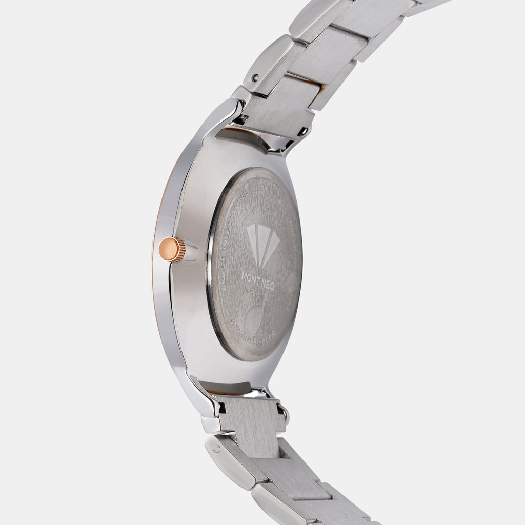 Mont Neo Women Round Rose Gold watch