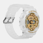Casio Women Round Gold watch