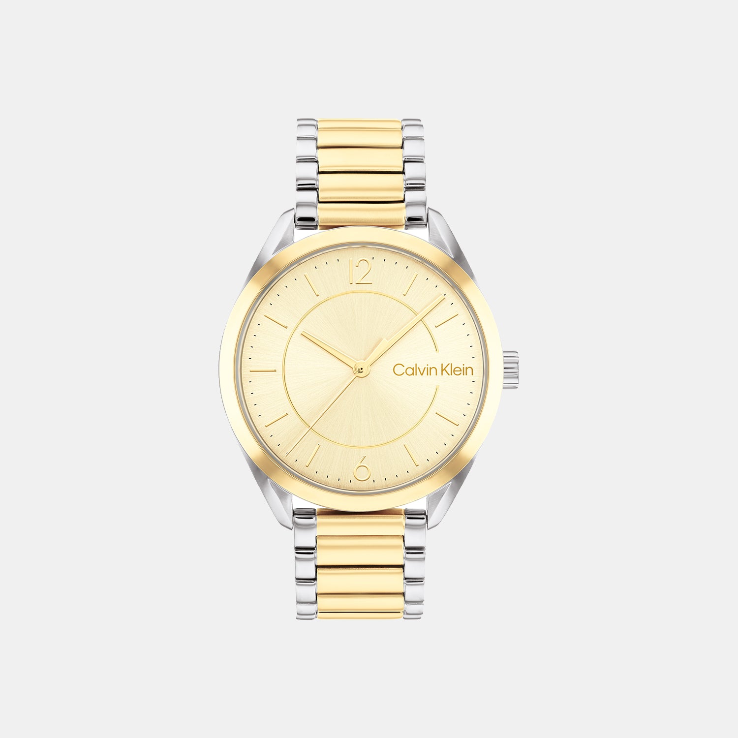 Calvin Klein Round Gold Analog watch