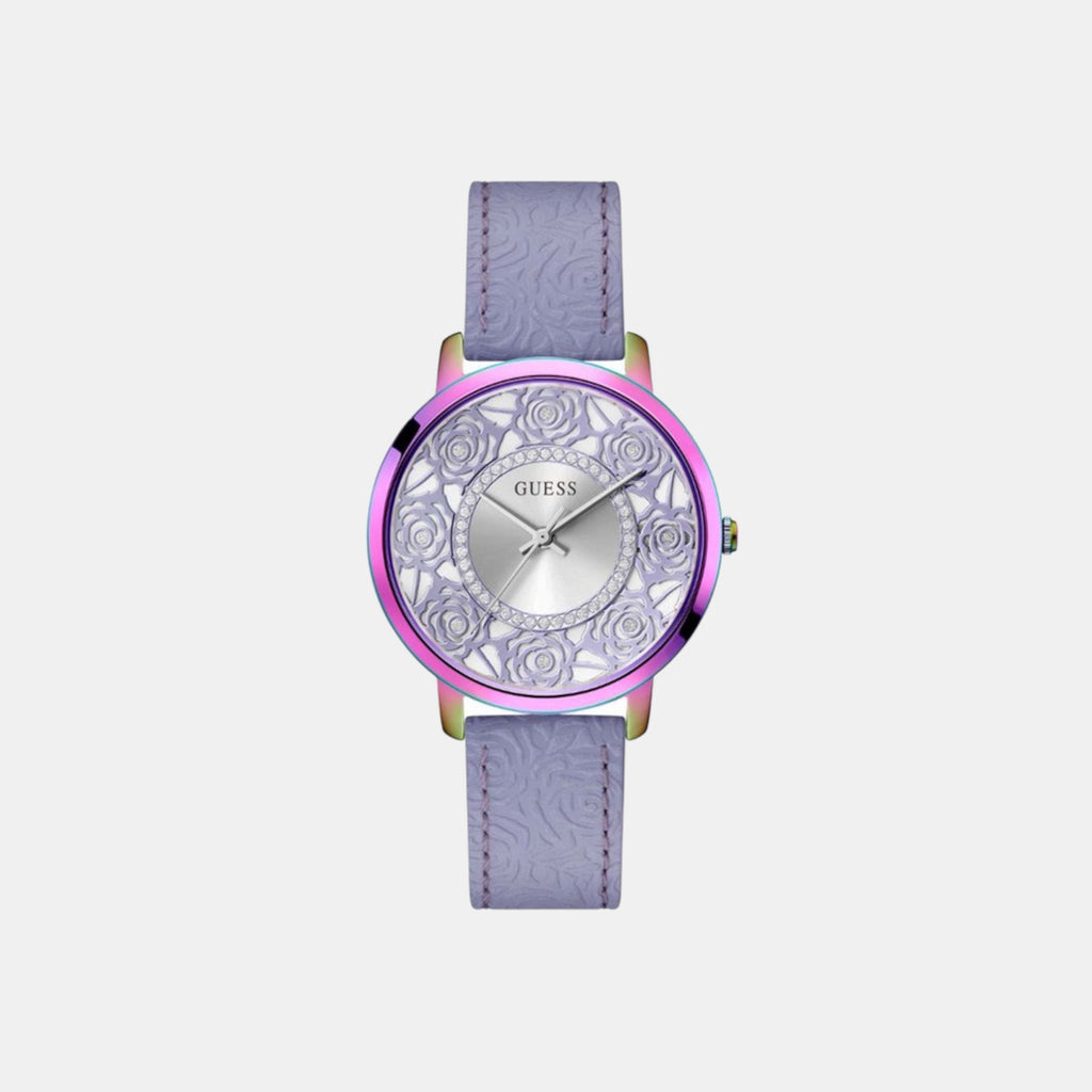 Female Analog Leather Watch GW0529L4