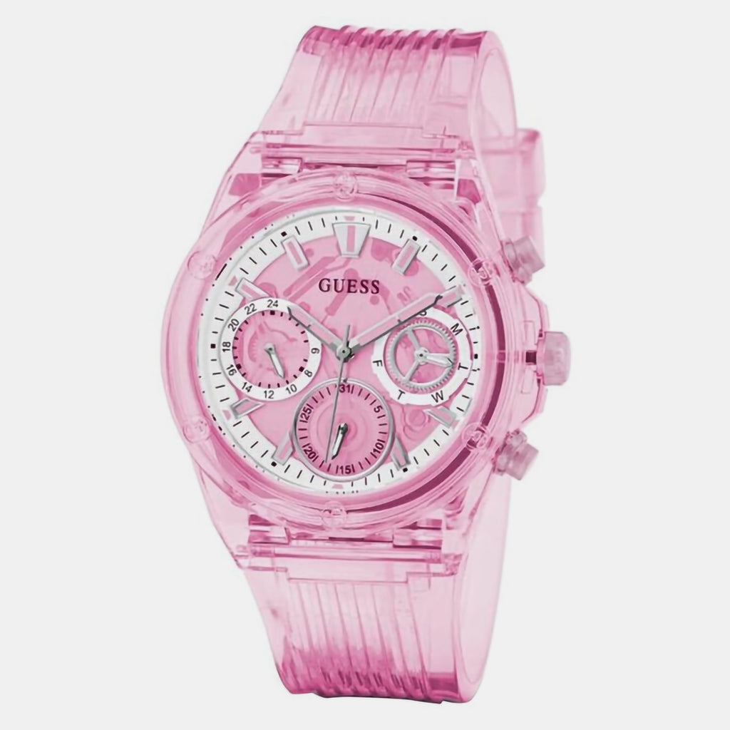 Guess Round Quartz Analog Women watch