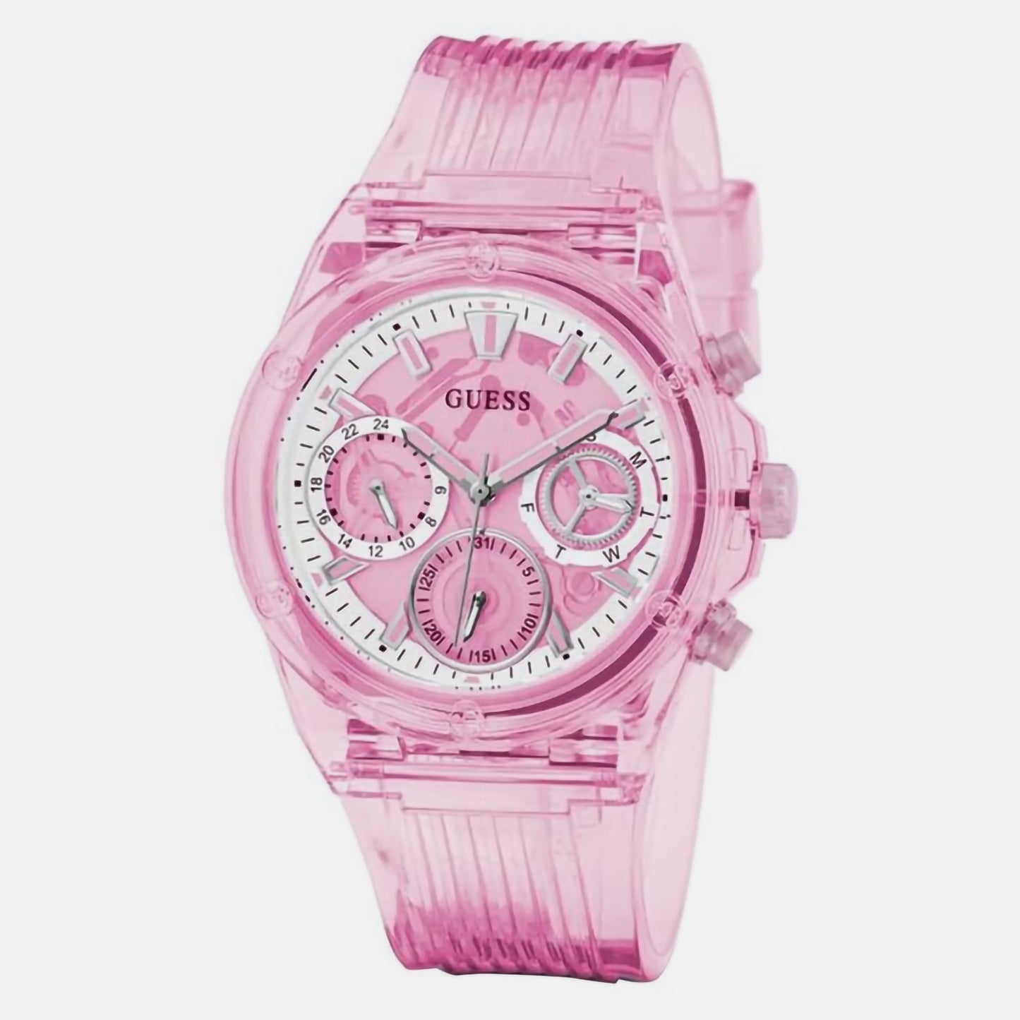 Women Pink Analog Brass Watch GW0438L2