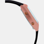 Vintage Unisex Quartz Beige Dial Digital Resin Watch D214