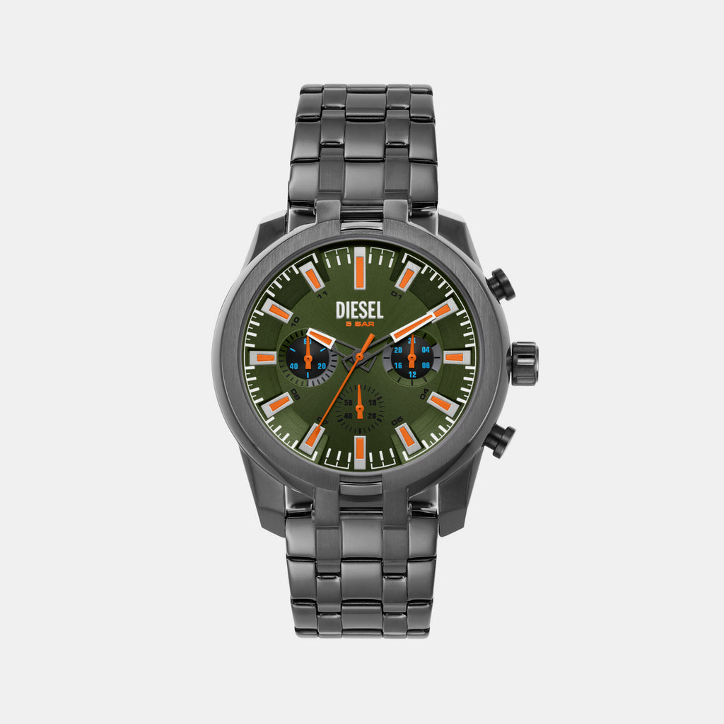 Diesel Round Green Chronograph watch