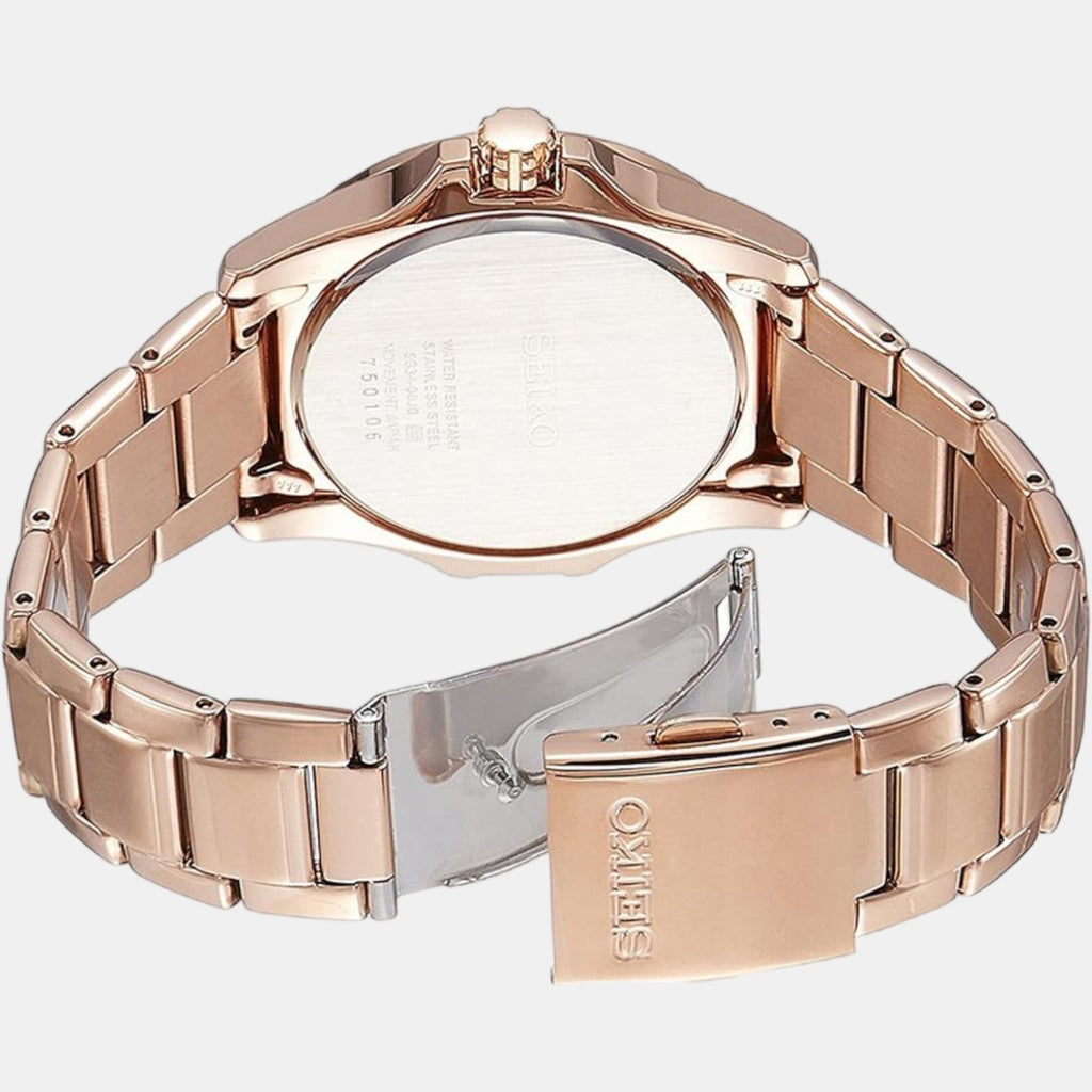 Seiko Women Round White watch