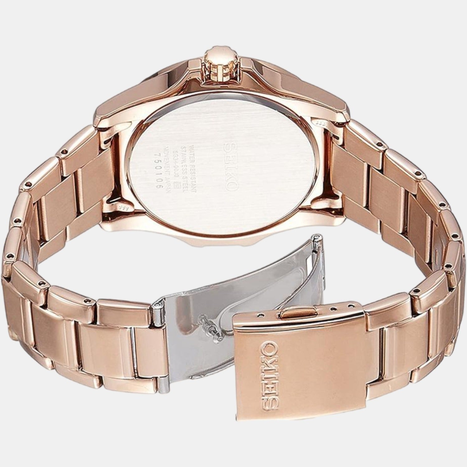 Seiko Women Round White watch