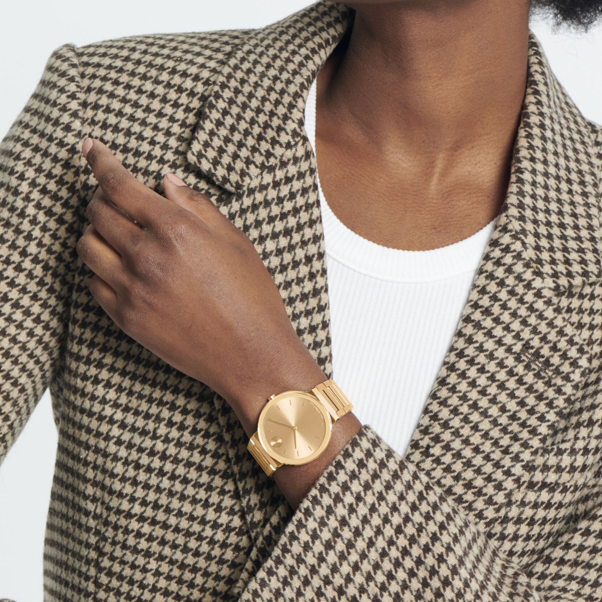 Movado Stainless Steel Round watch