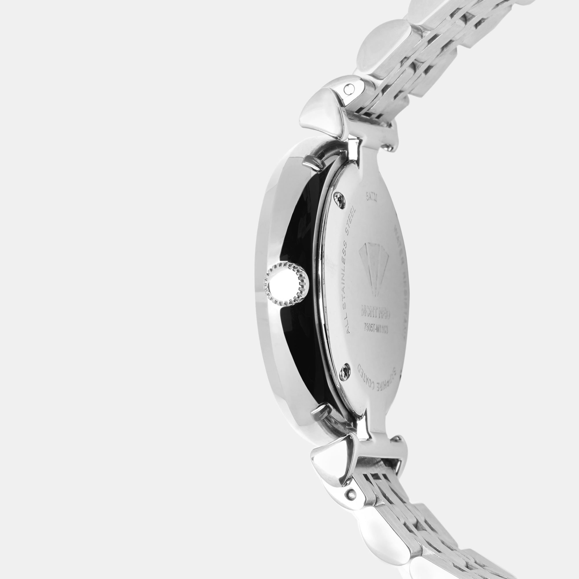 Mont Neo Women Round Silver watch