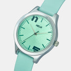 Helix Leather Mint watch