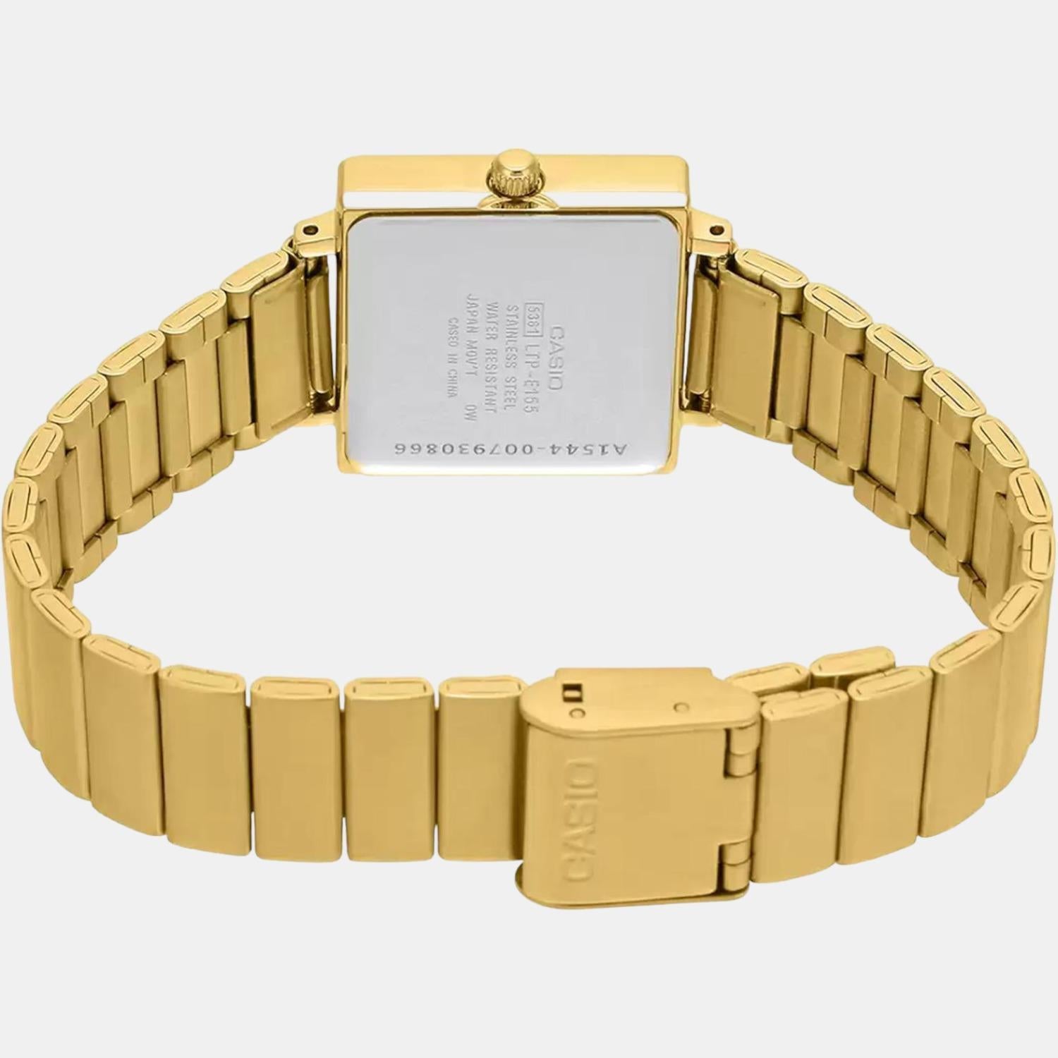 Casio Stainless Steel Gold watch